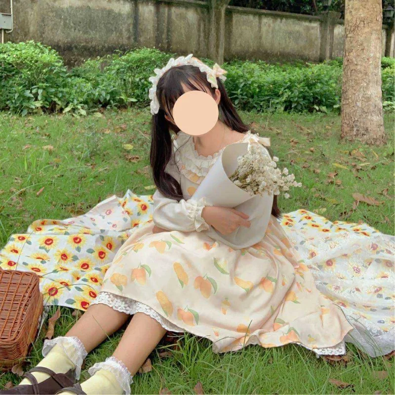 اليابانية لوليتا Jsk فستان المرأة الإنتفاض الدانتيل Harajuku فستان بحزام جرلي Kawaii الجنية Vestidos خمر فساتين حفلات بلا أكمام