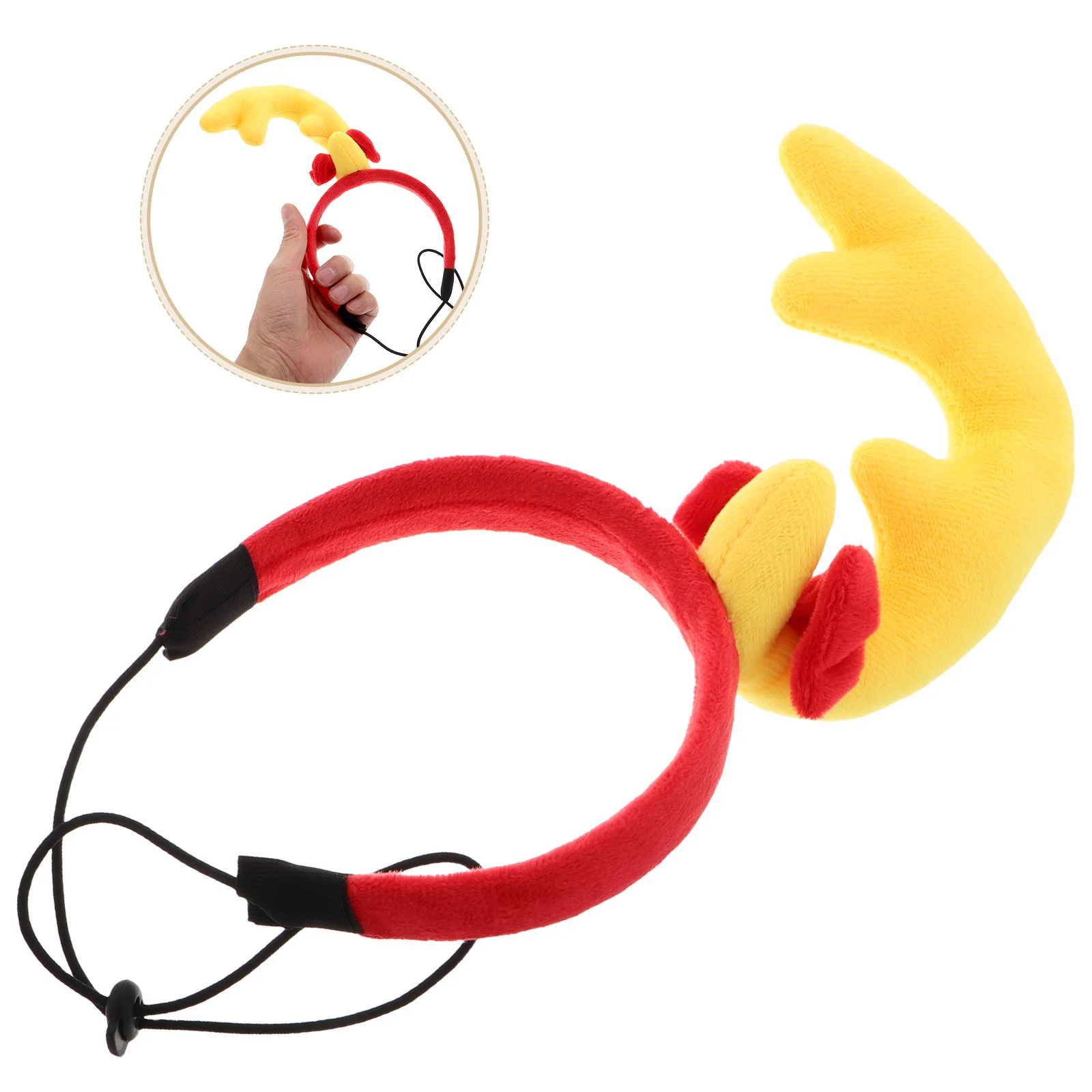 

Adorable Dog Headwear Pet Hairband Photo Prop Cute Small Dog Costume Comfortable Stylish Head Decoration Size-S