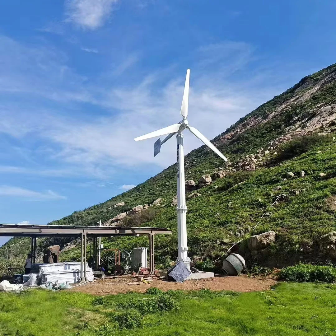 Renewable Wind Energy Electricity Small Vertical Generator 5kw Power Storage Horizontal Wind Turbine