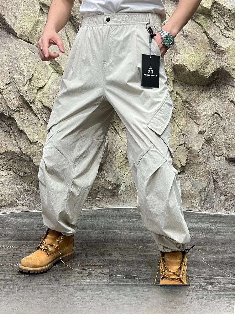 

Мужские дышащие многокомпонентные брюки для активного отдыха с 3D-кроем, ветрозащитные повседневные брюки для пар, осень 2025