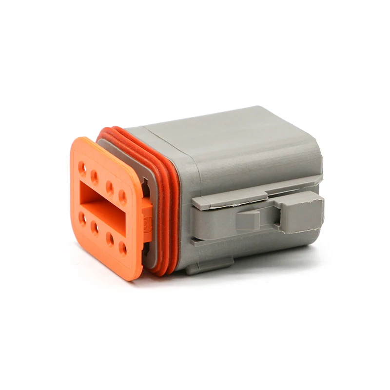 DT06-8S DUTSCH أصيلة المكونات في 8pin موصل السيارات مقاوم للماء الذكور والإناث محطة لرسو السفن 1062-16-0122 رأس أنثى