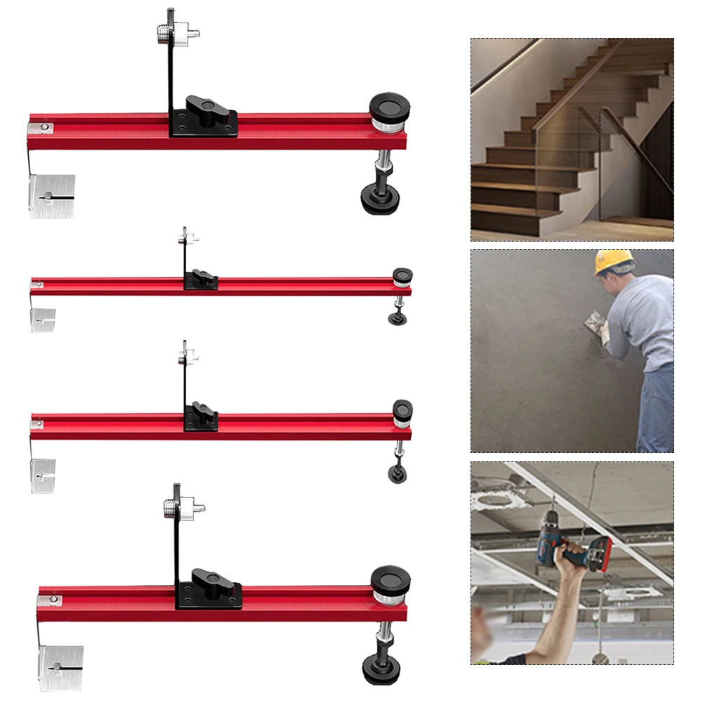 300mm,400mm,500mm,600mm Mounting Aluminum Alloy Construction Adjustable Level Bracket With Adapter Tool Accessories