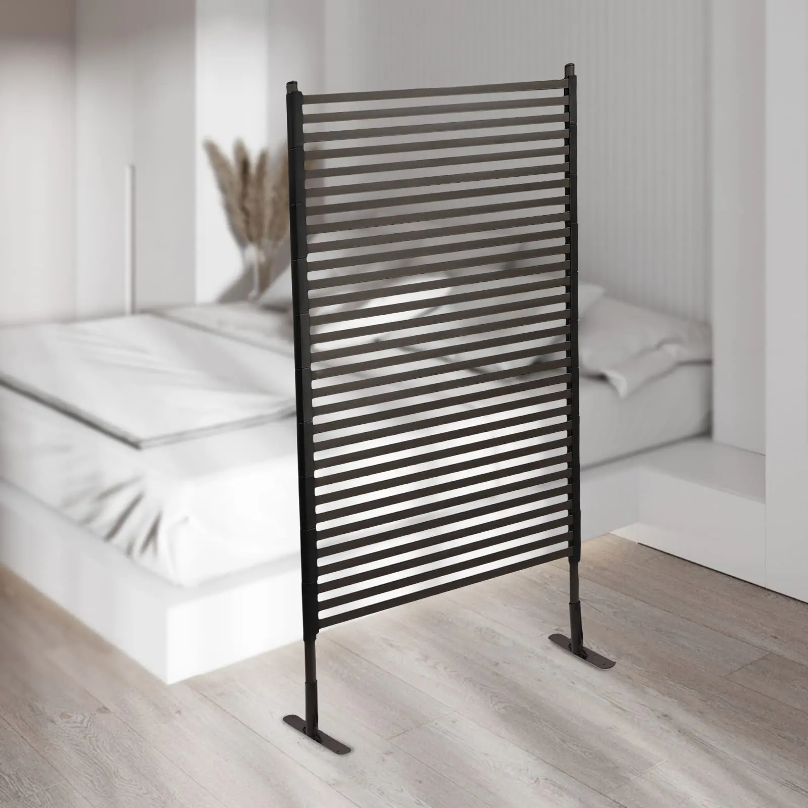 金属製屋外プライバシースクリーン、自立式屋外仕切り装飾プライバシーフェンススクリーン、自立式装飾プライバシースクリーン