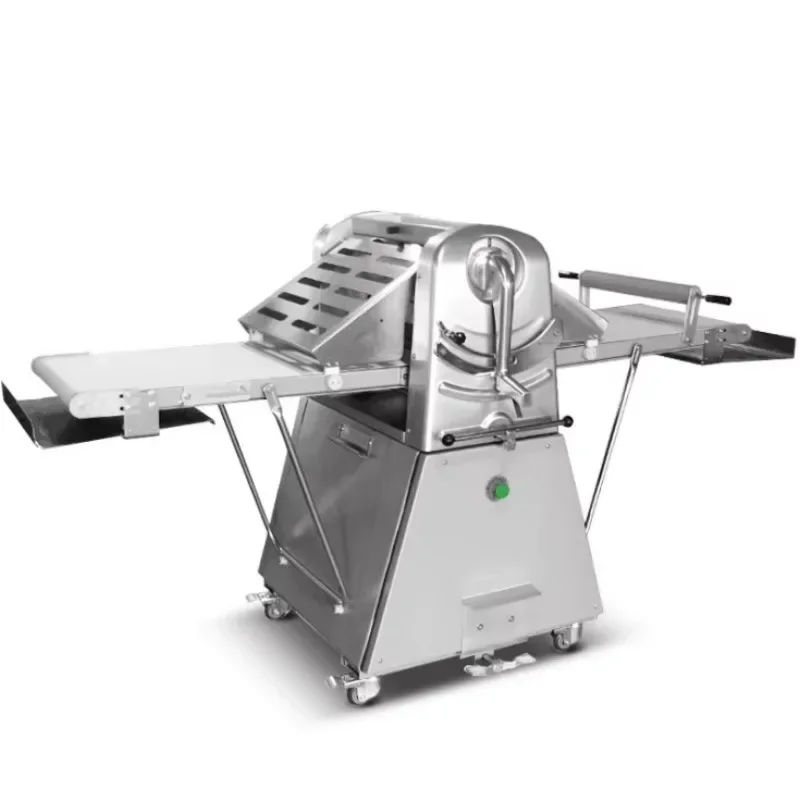 Stainless Steel Table Top Dough Sheeter Rolling Machine Pastry Croissant Pizza Dough Roller Machine