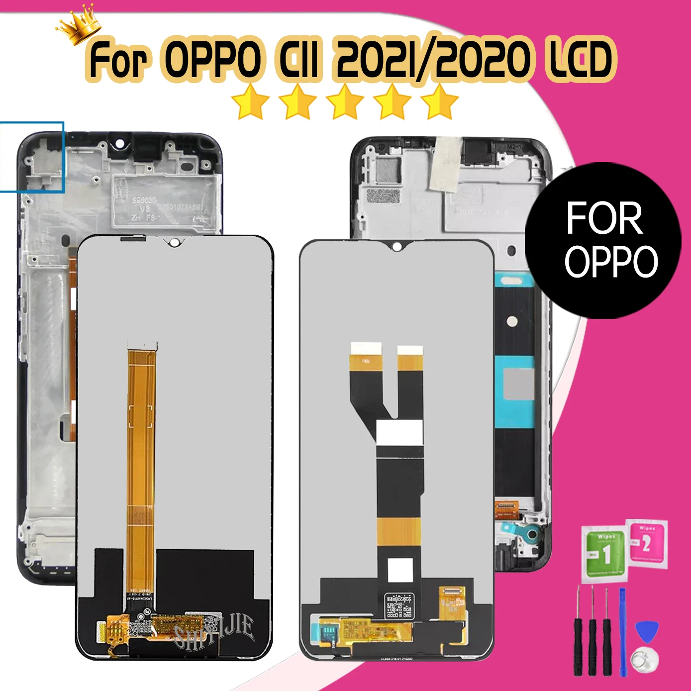 

100% Tested For OPPO Realme C11 2021 LCD RMX3231 Display Touch Screen For Realme C11 2020 LCD RMX2185 Display Digitizer Assembly