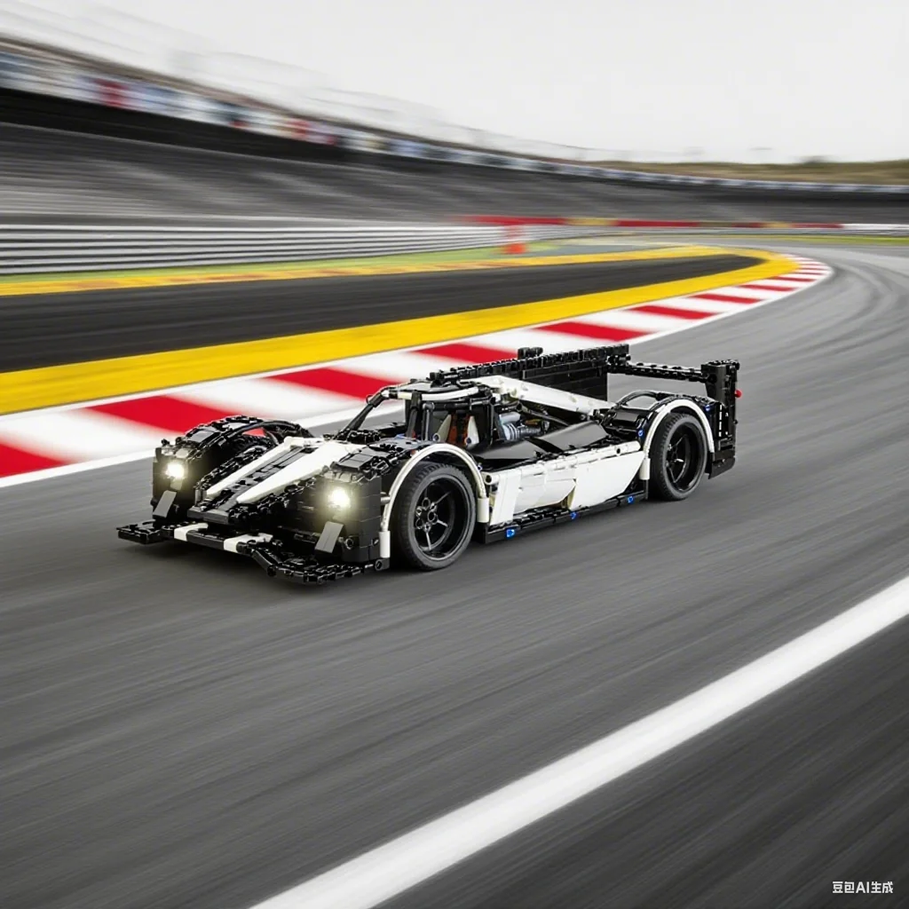 

1904 Pcs Porschees 919 Hybrid Le Mans Prototype Race Car Custom MOC diy Education Model Building Blocks Birthday Toys Gift