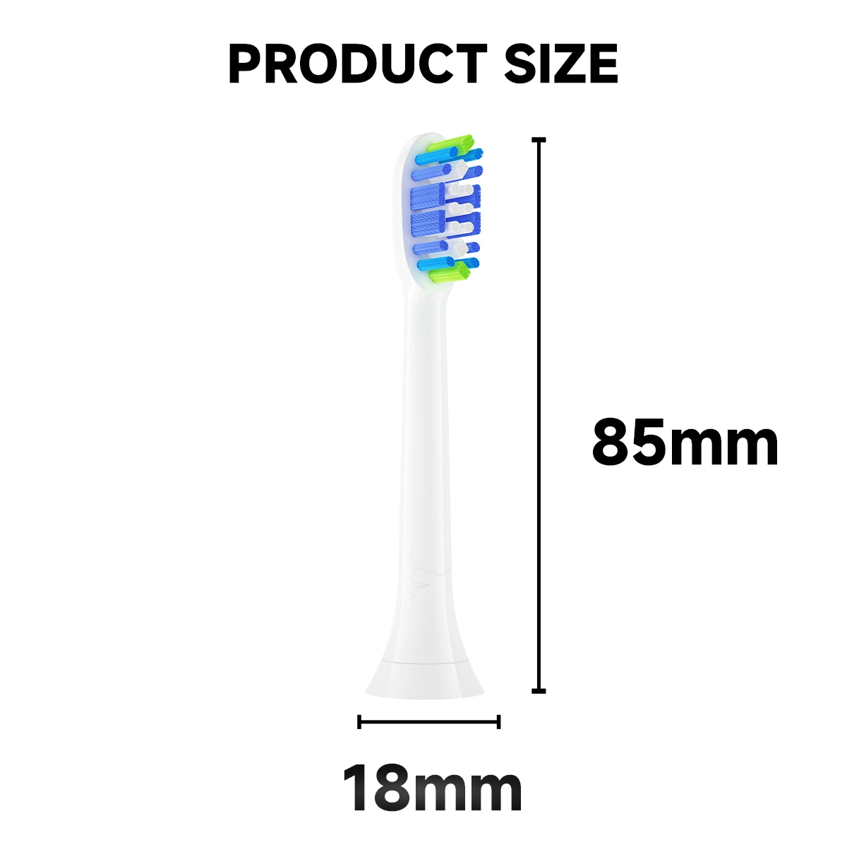 

4 шт./8 шт./совместимы с Philips Sonicare, сменные насадки для электрической зубной щетки, насадка для щетки для 5100 6100 7300 9000