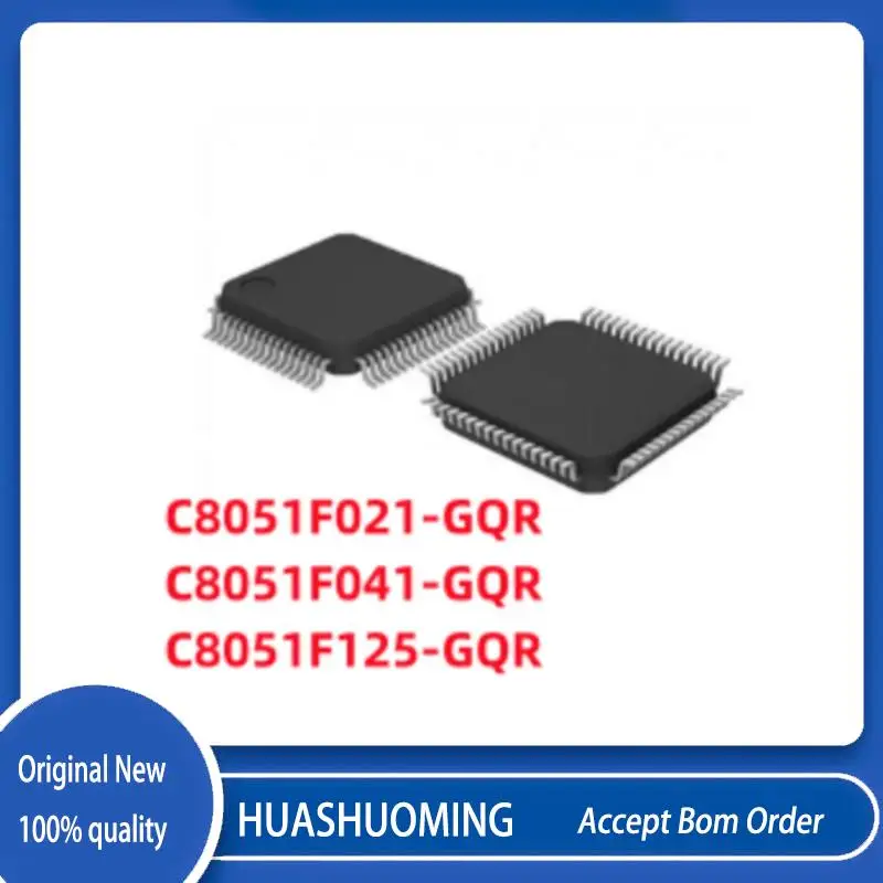 NEW 1Pcs/Lot  C8051F021-GQR C8051F041-GQR C8051F125-GQR C8051F021 C8051F041 C8051F125 C8051F C8051 TQFP64