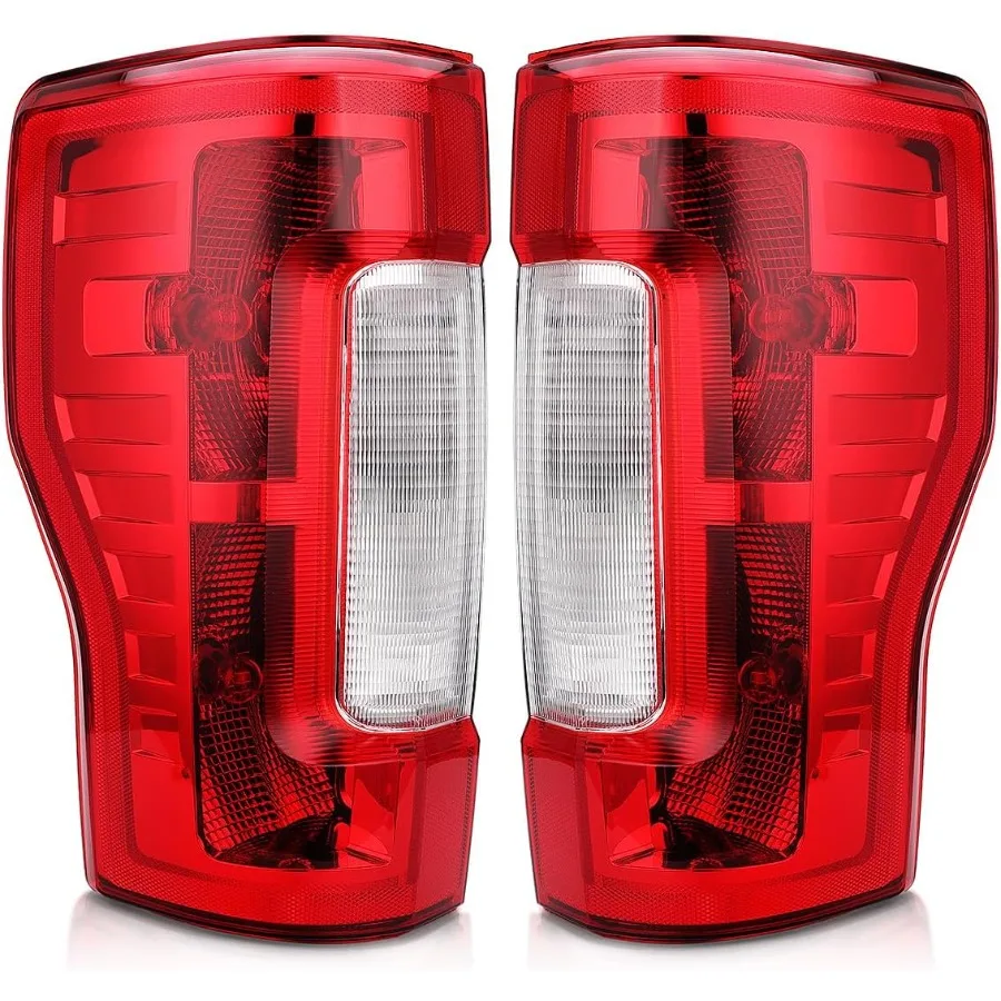 Rear Brake Tail Lights Compatible with 2017 2018 2019  F250 F350 F250 F350 Super Duty for Vehicle Lighting Upgrade Replacement