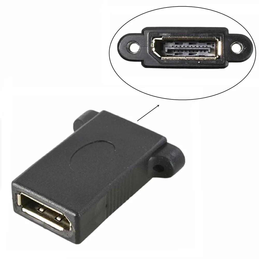 DP Female to DP Female Coupler Extension Cable Connector Adapter