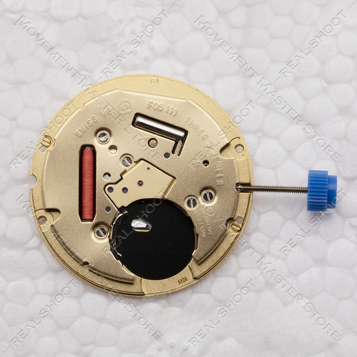 السويسري ثلاث نقاط كوارتز ساعة حركة ، ساعة حركة أجزاء ، ETA F06.111 ، F06115 ، العلامة التجارية الجديدة الأصلية