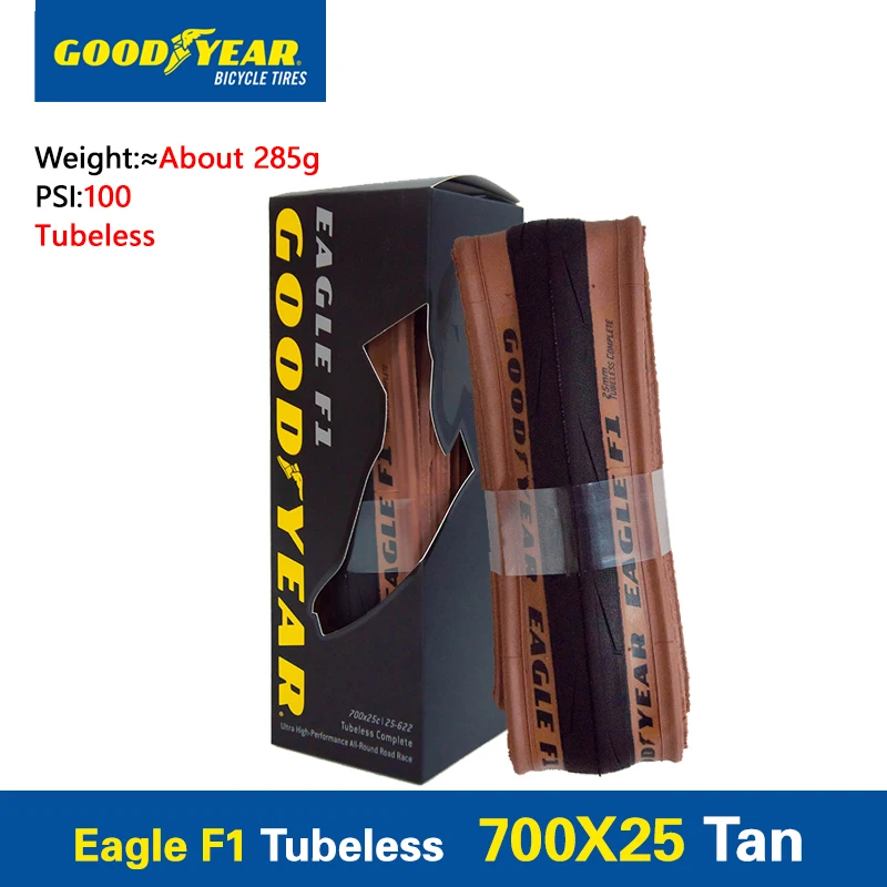 Goodyear Bicycle Tires Eagle F1 Supersport 700x28C Tubeless Road