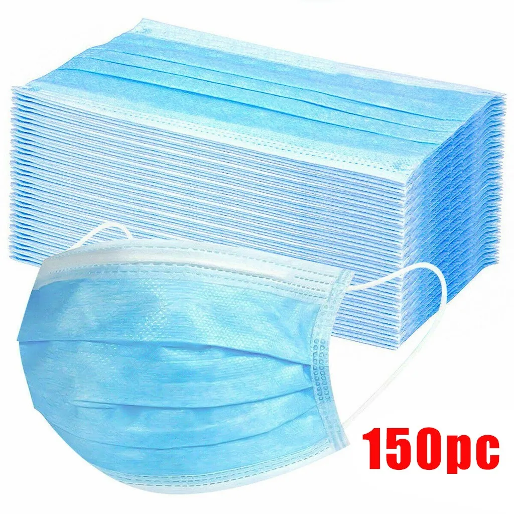 Kids Children\'s Disposable Face Protective Child Mask 3-Layer Filtration Children\'s protective mask 100PC