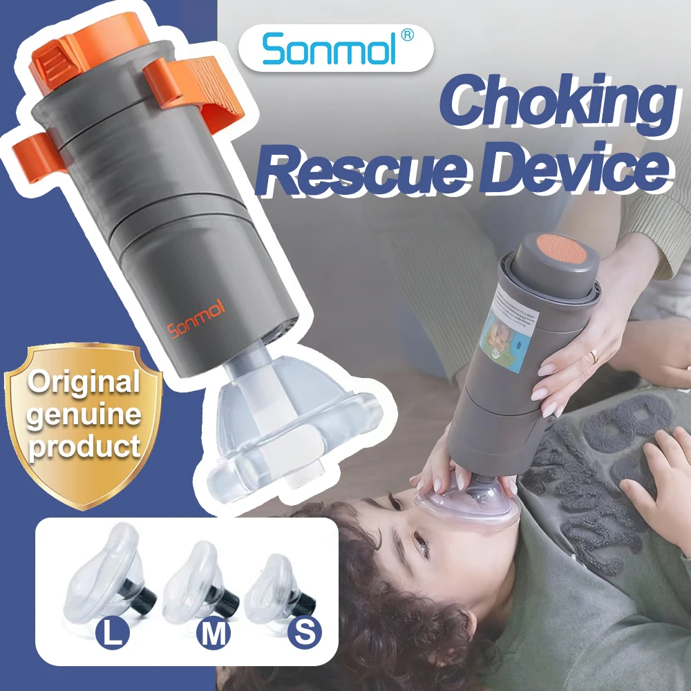 

Automatic Choking Rescue Device for Kids Adults Portable Anti Choking Device Home Emergency Kit Heimlich Maneuver Device