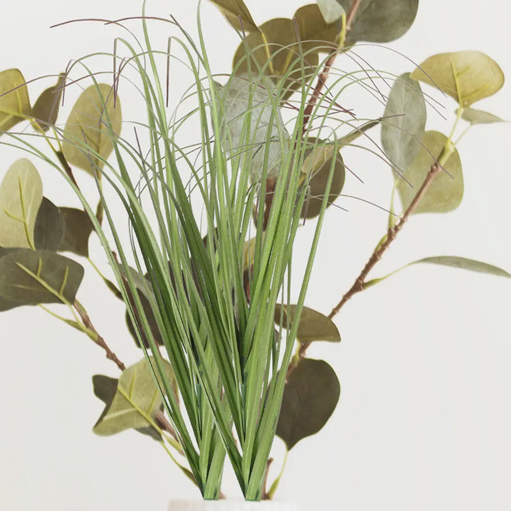 

10pcs Artificial Bush Plants Lifelike Tall Grass Decor For Indoor Outdoor Home Garden Wall Pot Hanging Basket Desktop Simulation