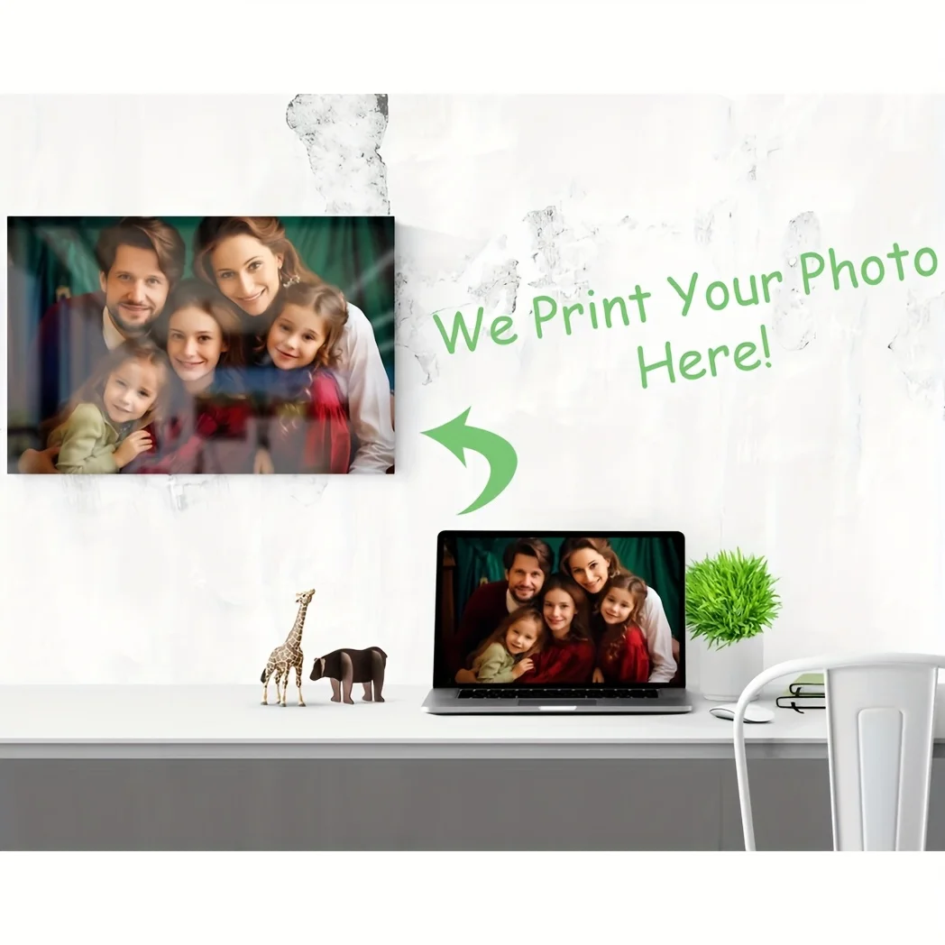 Custom Print Canvas Painting By Your Photo Canvas Poster Personal Gift Customize Figure Animal Pets Pictures Home Decor Prints