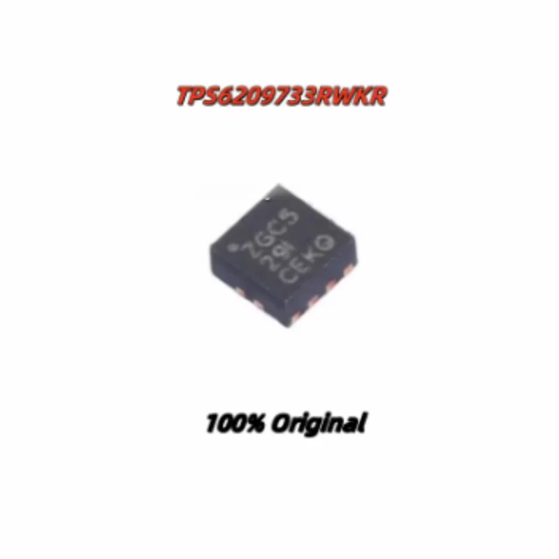 10PCS TPS6209733RWKR Synchronous Step-Down Buck Converter Fixed 3.3V 2A VQFN-HR11 2x2mm 2.5-6V Input DC-DC Power IC Original New