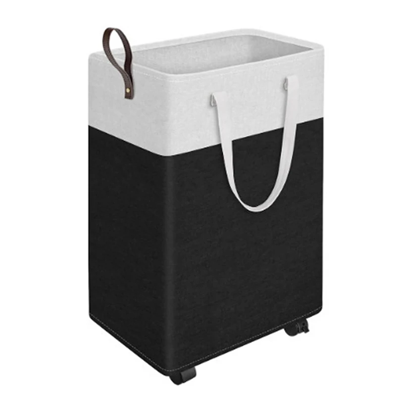 75/90L Laundry Basket Large Clothes Hamper Storage Baskets Large Storage Organizer Folding Clothes Basket Laundry Hamper