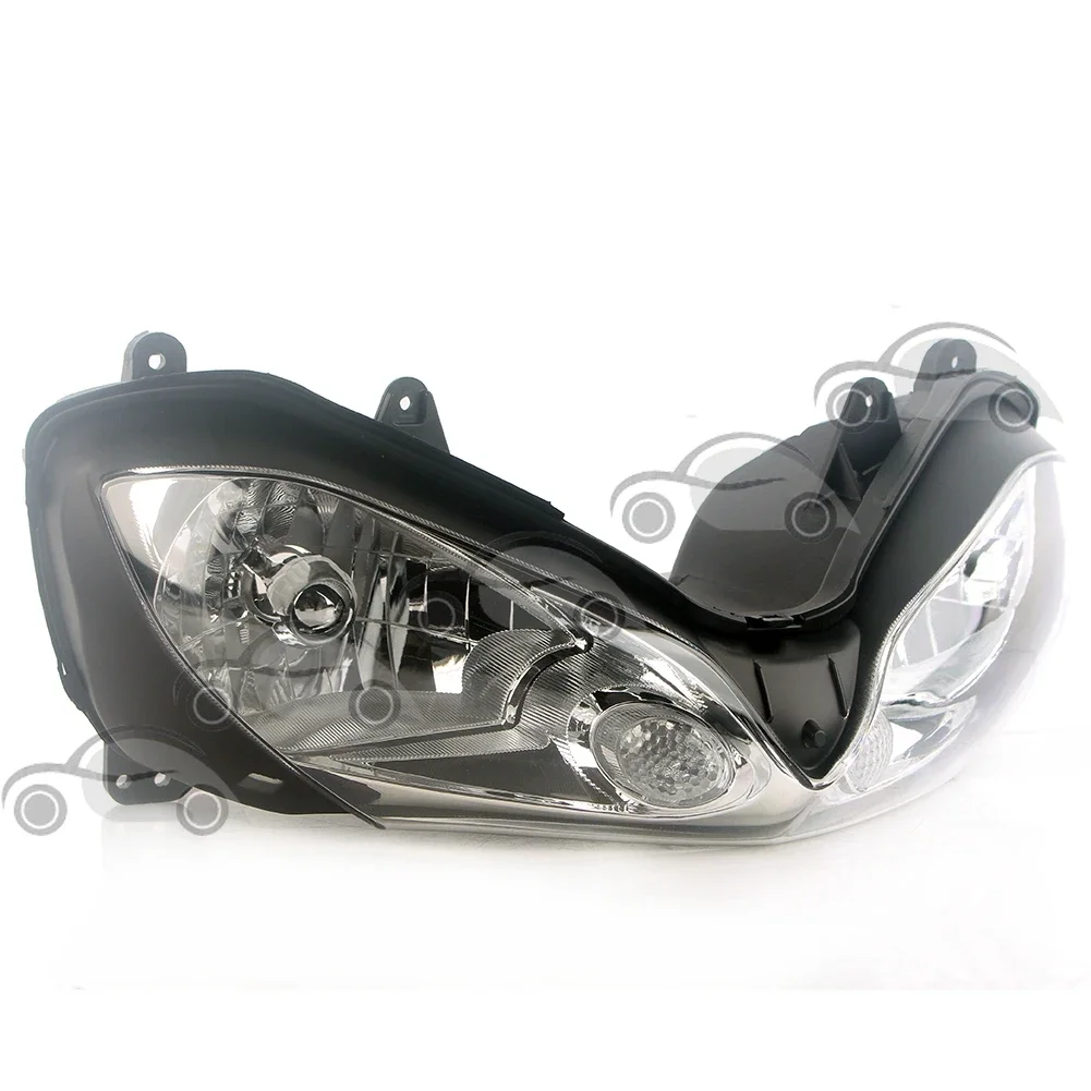 

Новая лампа передней фары мотоцикла в сборе для Kawasaki ZX10R 2004 2005, прозрачная линза