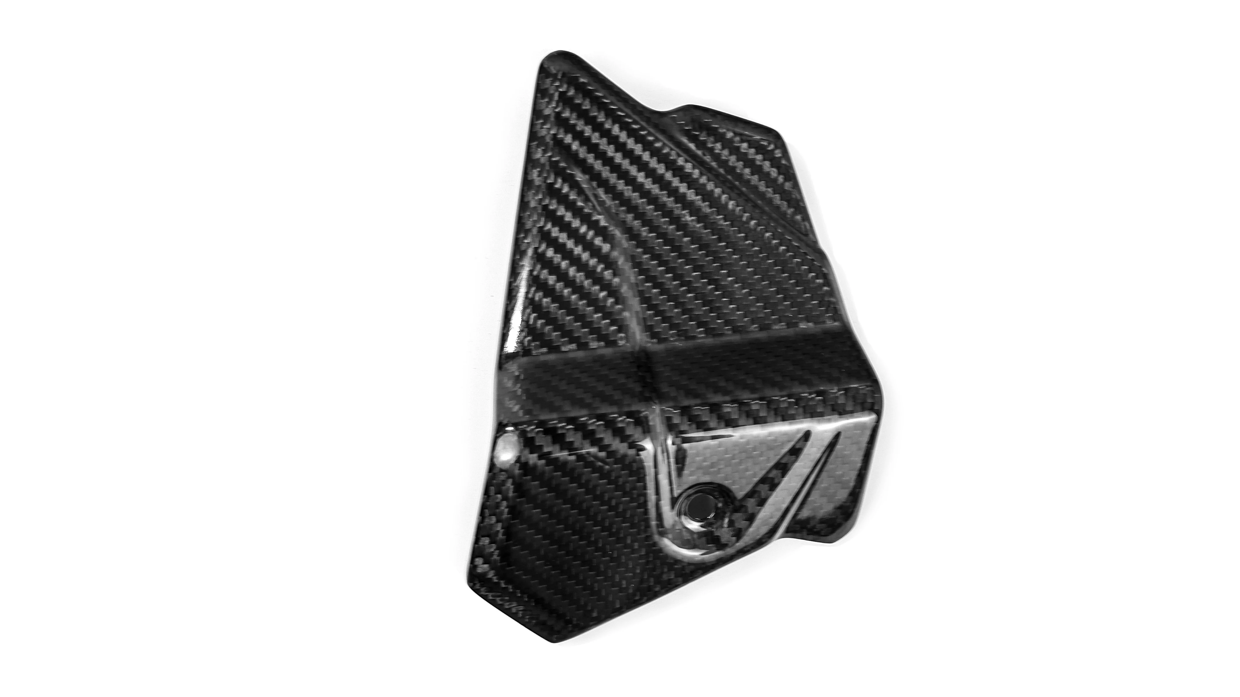 Motorcycle Accessories Wiring Harness Cover Carbon Fiber 3K Twill Glossy Black Fit for S1000RR 2023 Models