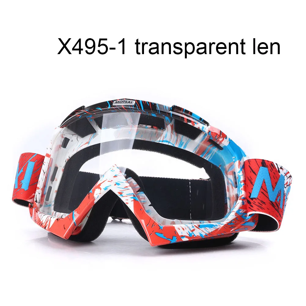 Waterproof Motocross Goggles ATV Off-Road Helmet Ski Casque Motorcycle Glasses Racing Motorbike Sunglasses