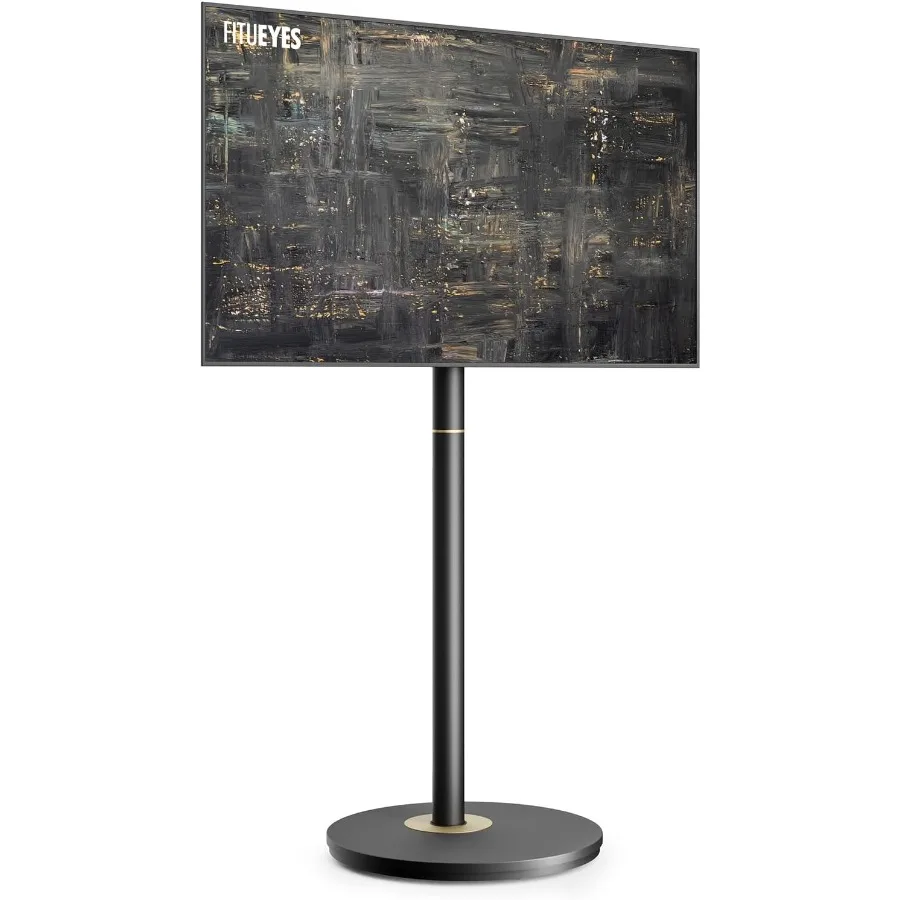 

Современная угловая напольная подставка для телевизора на колесах, предназначенная для портативных смарт-телевизоров емкостью 3265 дюймов с регулируемой высотой и гладким родом.