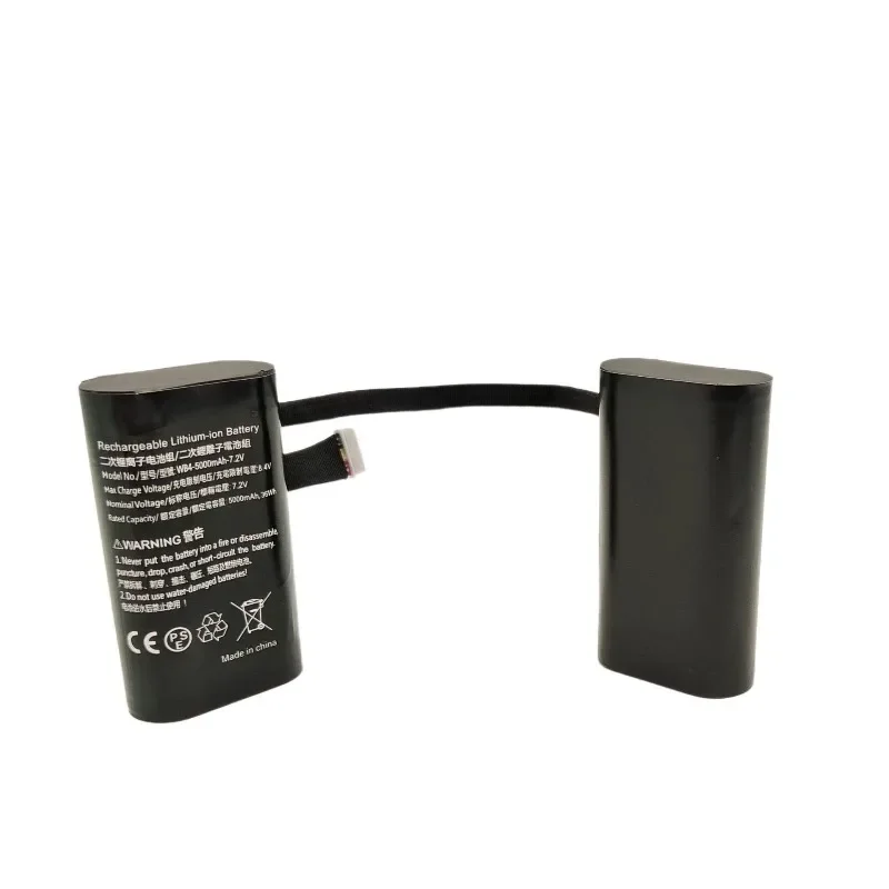 7.4V 5000mAh WB4 Digital Battery for DJI Smart Controller RM500 T30  T10 T16 T20 Remote Controller Battery