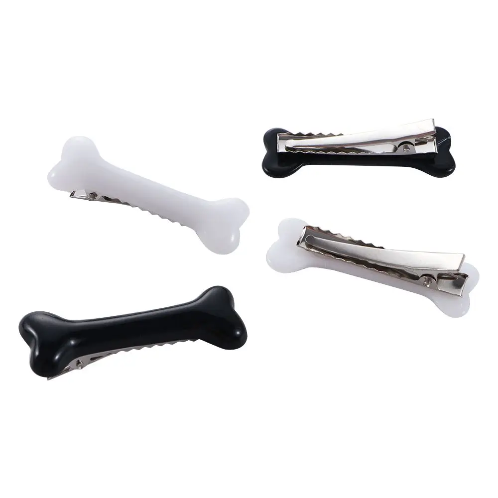 

Personality Punk Fashion Women Lovely Dog Bone Design Headwear Barrettes Hairpin Hair Clips