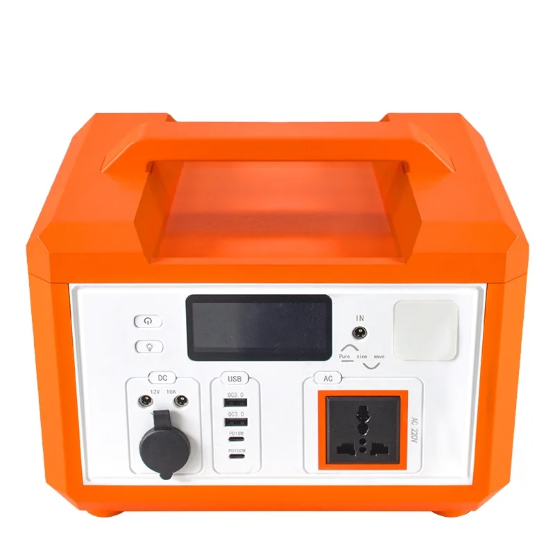 

Портативный мобильный источник питания для кемпинга на открытом воздухе, многоцелевой аварийный источник питания, солнечный двигатель