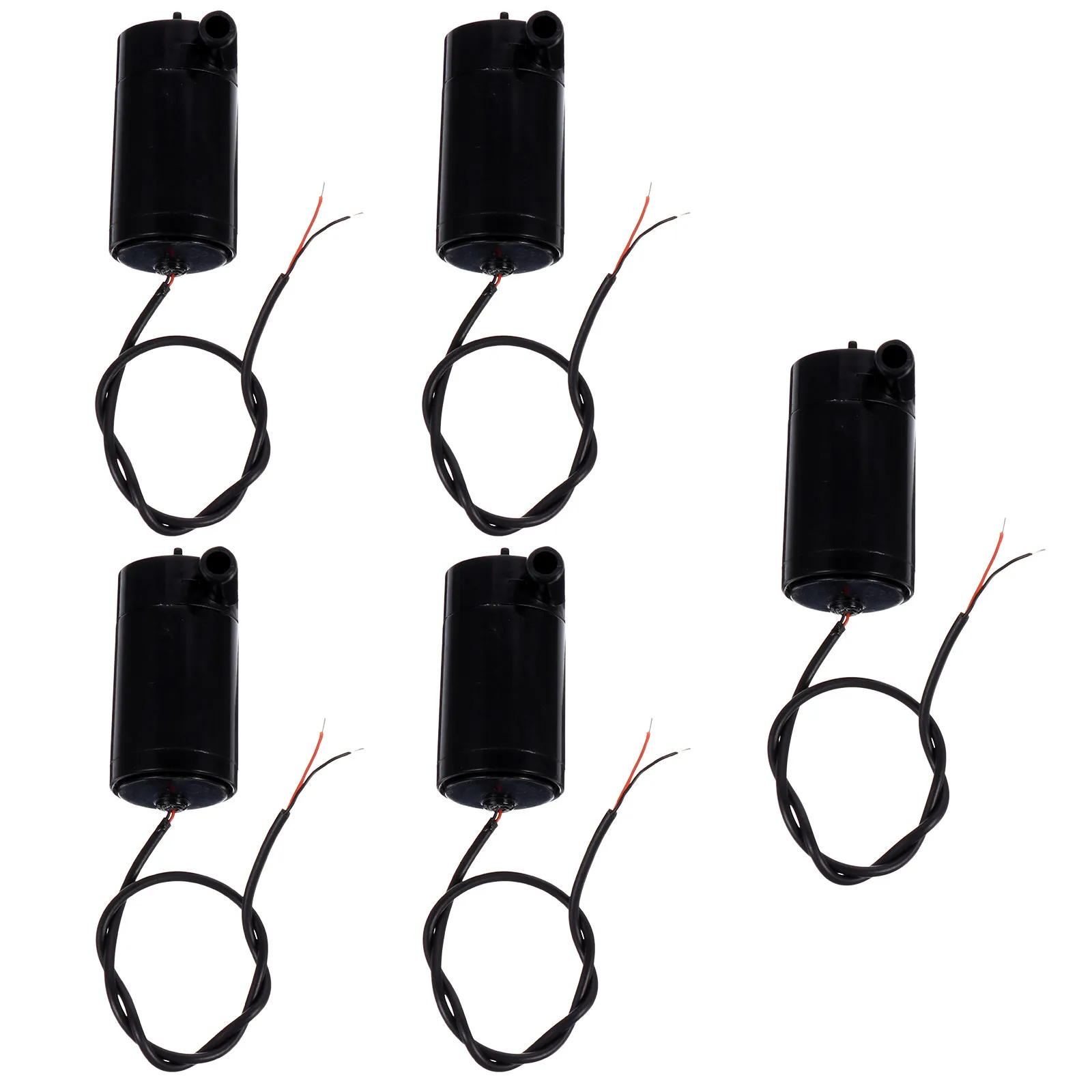 

5Pcs Micro Submersible Water Pump Dc Low Power Consumption Stable Operation Compact Design for Aquarium Fish Tank DIY Fountain