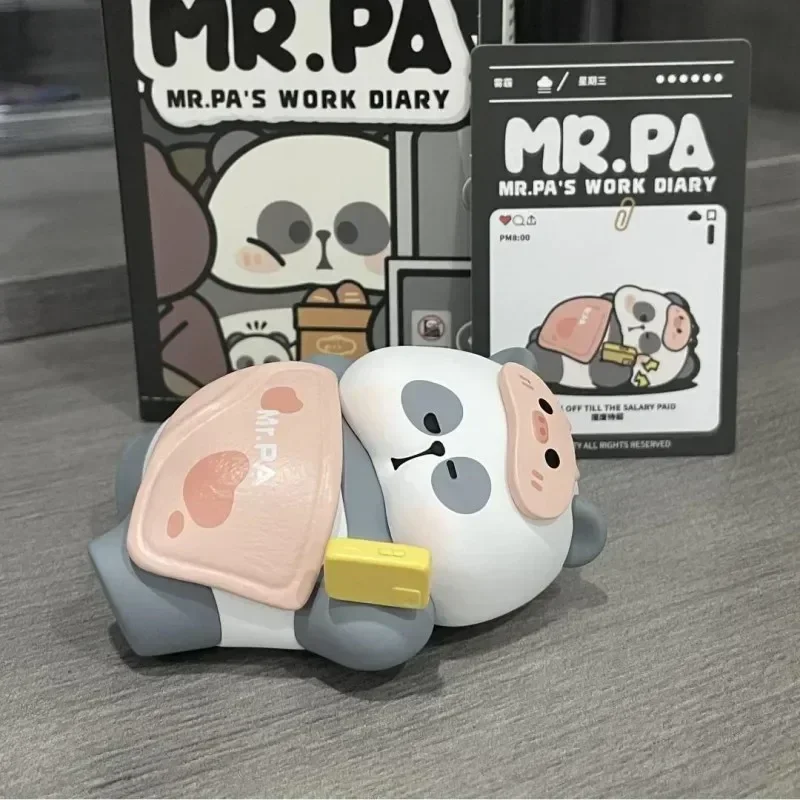 

MR.PA Work Diary Series Blind Box MR.PA Mystery Surprise Box Guess Bag Doll Statue Model Decor Office Ornament Birthday Gift Toy