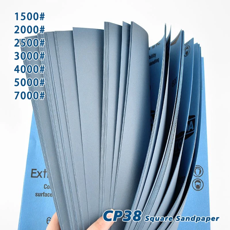 1/2/5/10pcs 1500 2000 2500 3000 4000 5000 7000 Grit RIKEN 230mmx280mm SandPapers Wet And Dry Polishing Sanding Wet/dry Abrasive