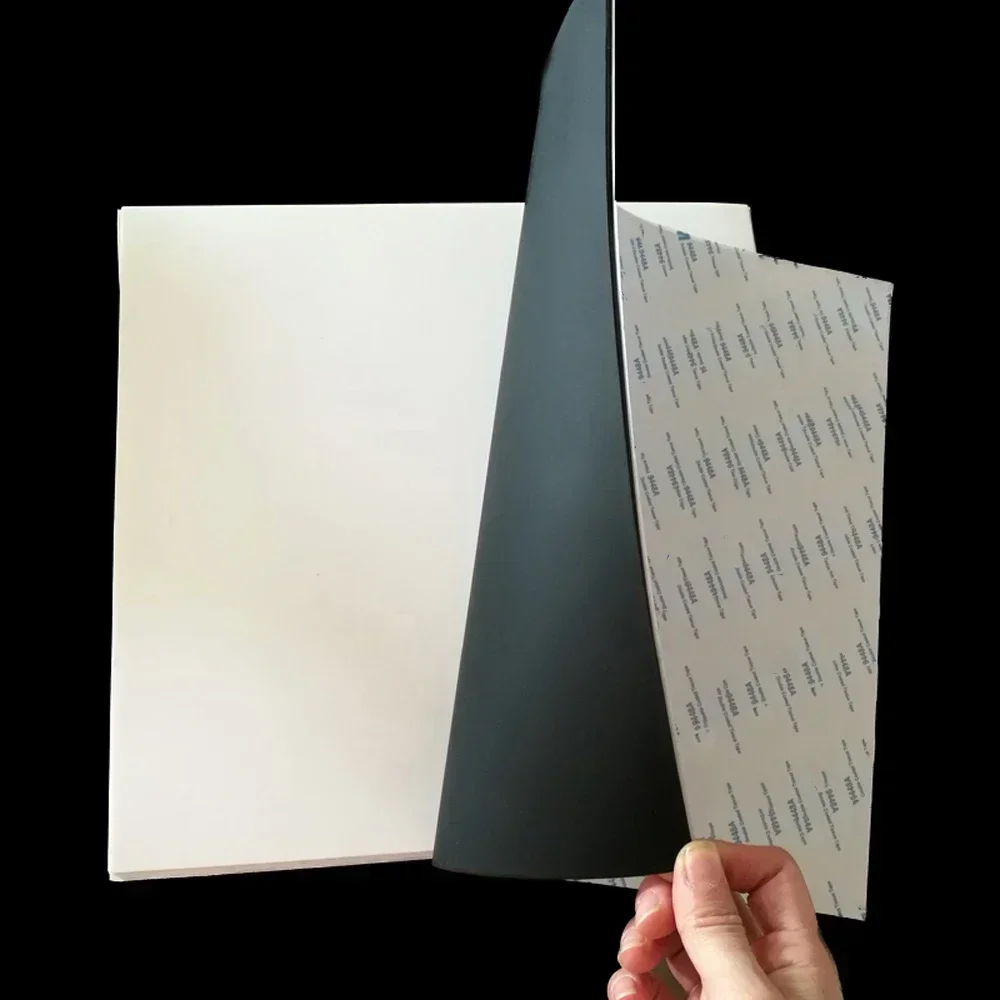 1pcs Self Adhesive Silicone Rubber Sheet 200x00x1/2/3/4/5/6/8/10mm Food Grade High Temperature Resistance Silicone Board Mat