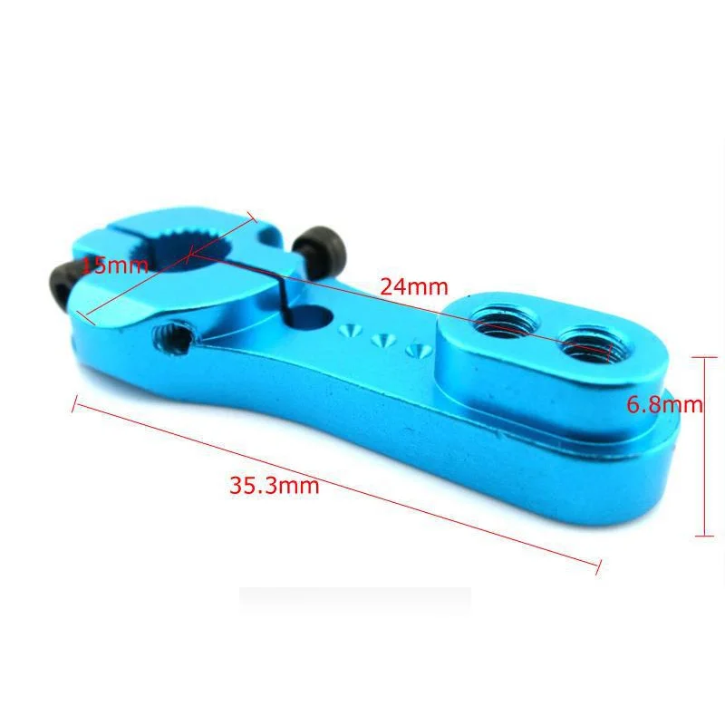 10x RC Servo sterzo in metallo Mezzo braccio 25T Auto adatta per MG995/MG996R/MG946R/MG945/BAJA/HSP/robot