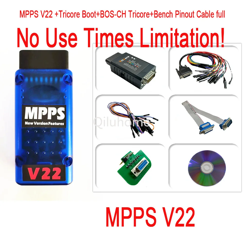 MPPs V22 Unlock Version Win10 MPPs TriCore Master ECU Programming