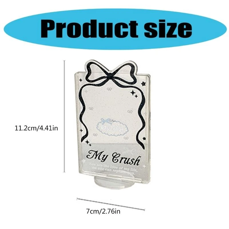 Card Sleeve Clear Card Holder Sleeve Card Protector Card Sleeve with Holder Base 