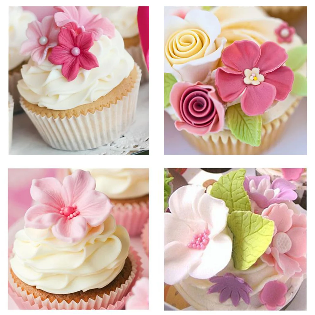 

Blossom Pink Silicone Fondant Molds 3D Cake Chocolate Mousse Decorate Nonstick Reusable Dishwasher Safe Silicone