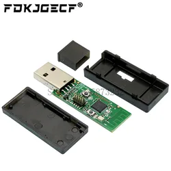 Black shell of Wireless Zigbee CC2531 CC2540 Sniffer Board Packet Protocol Analyzer USB Interface Dongle Capture Packet Module