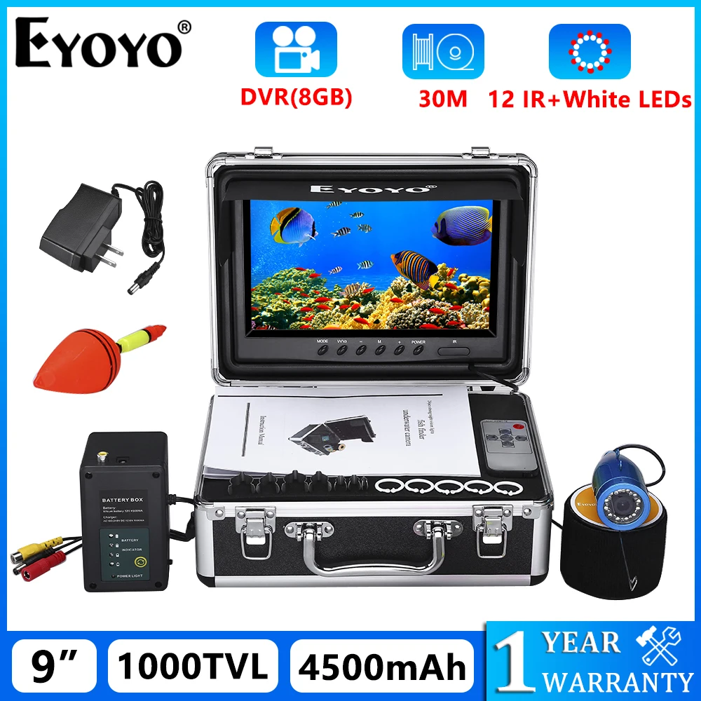 Eyoyo Underwater Video Fish Finder 9