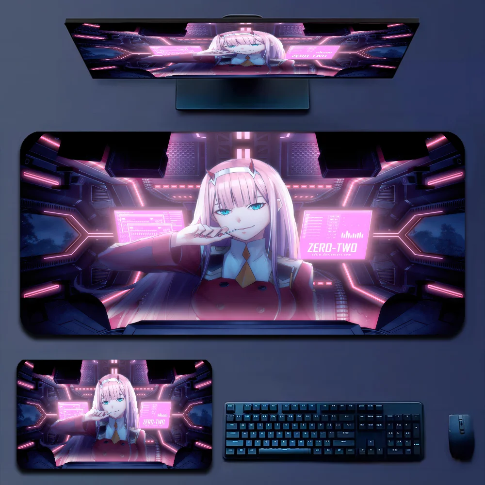 Nul Twee Lieveling In De Franxx Mousepad Jongen Pad Natuurrubber Gamemousepad Bureaumat Grootte Voor Het Spel Wereld Van Tanks Cs Go Zelda