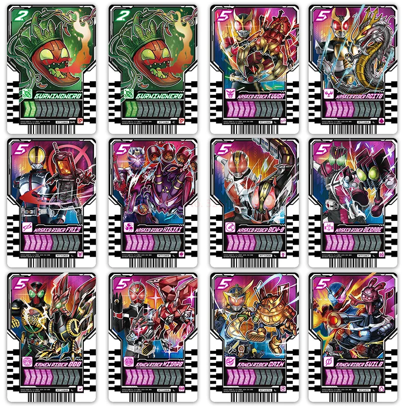 Bandai Genuine Anime Kamen Rider Gotchard Card Decade Driver  Linkage Card Pack Child Study Supplies Shapeshift Greats Gifts