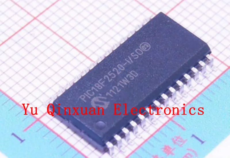 PIC18F2520-I/SO SOIC-28 Enhanced flash microcontroller with 10-bit A/D and Nanowatt technology