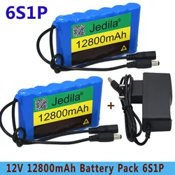 100%。 New 6S1P 12 volt. 12800 mah. Rechargeable Lithium-Ion Battery Pack. Applied To CCTV Cameras.