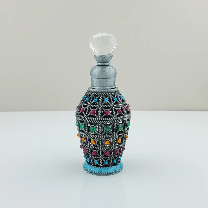 Perfume bottle Egyptian characteristic flavor bottle retro essential oil glass sub-bottle empty ornament spot