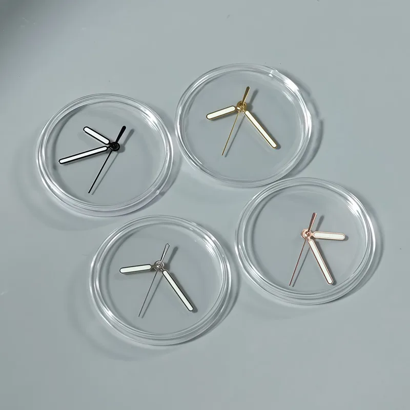 عقارب ساعة ممتازة لـ NH35 NH36 NH70 - إبر بديلة DIY - أخضر وأزرق ثلجي - مقاس عالي الجودة - أجزاء تعديل الساعة