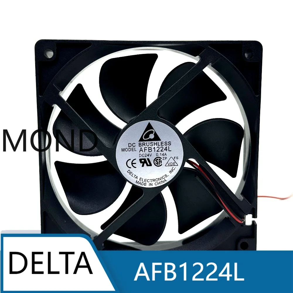 

Delta AFB1224L 12025 24V 0.14A 12cm Power Supply Chassis Cooling Fan Original