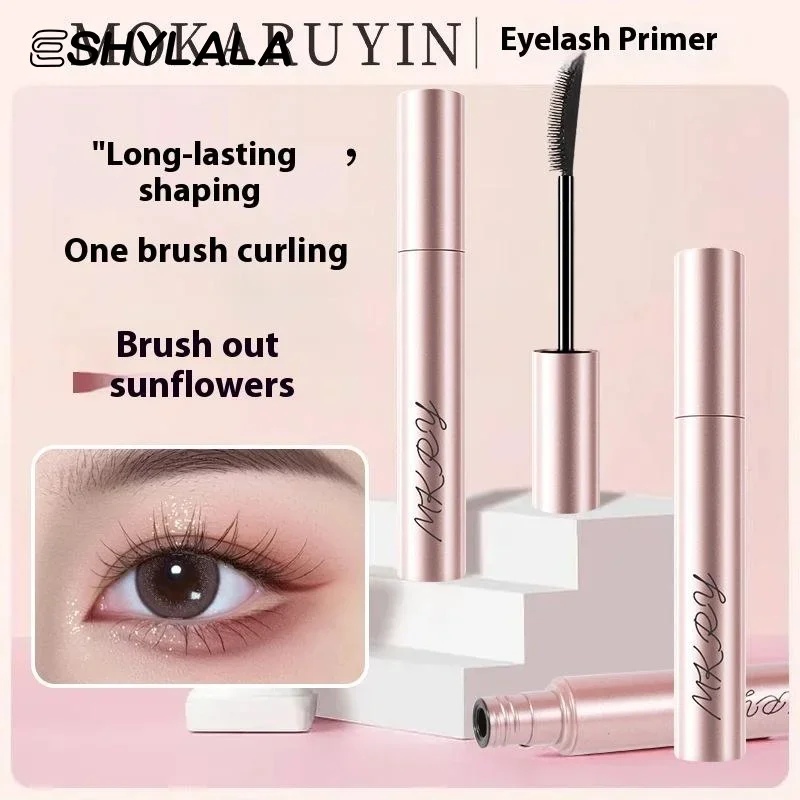 กันน้ํา Long Lasting Silky Lash สีดําสีน้ําตาลขนตายาวมาสคาร่า Eyelashes Extension Beauty Eye Make Up เครื่องสําอางค์