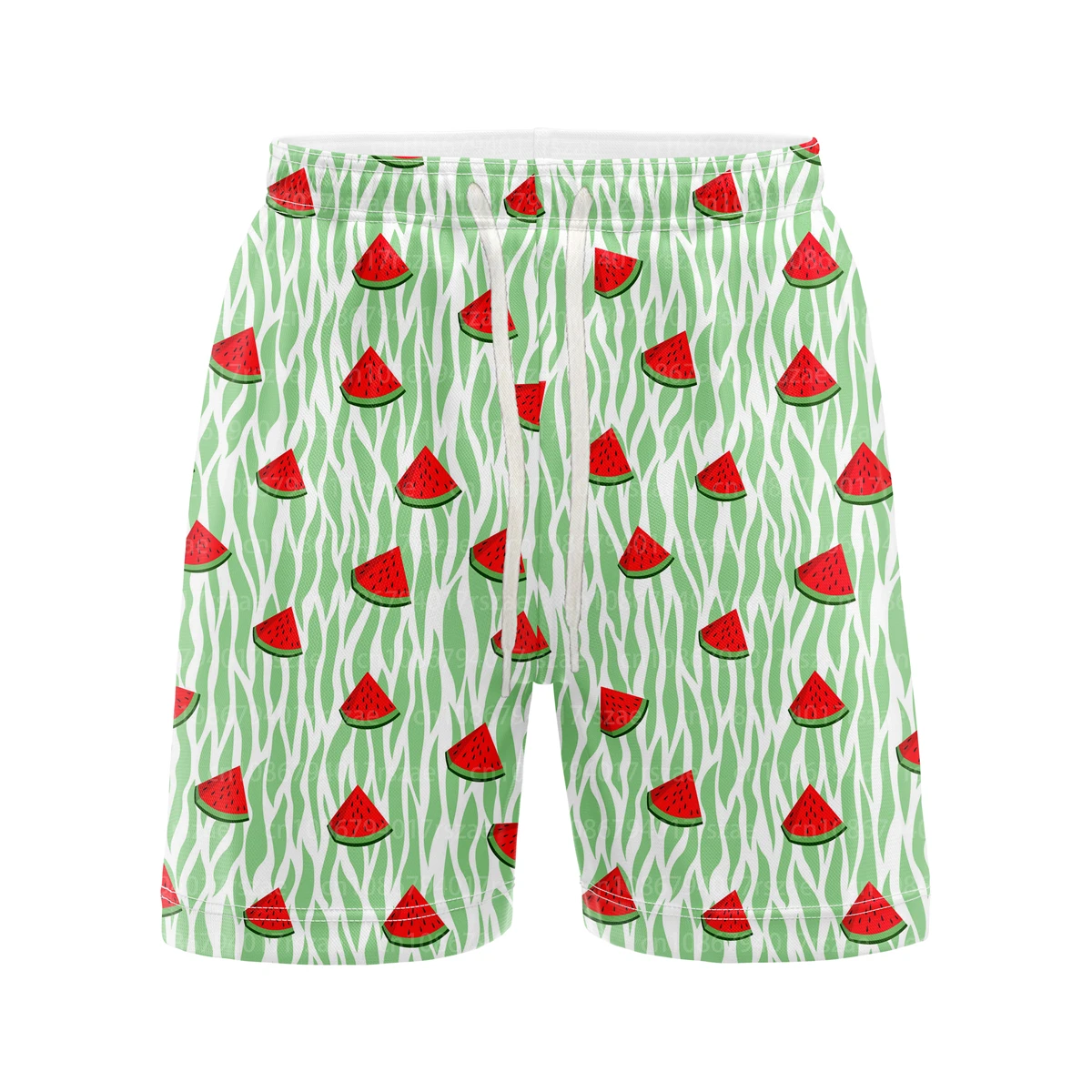 Pantaloncini da spiaggia estivi con anguria alla frutta per uomo pantaloni divertenti con stampa 3D costume da bagno pantaloncini da surf