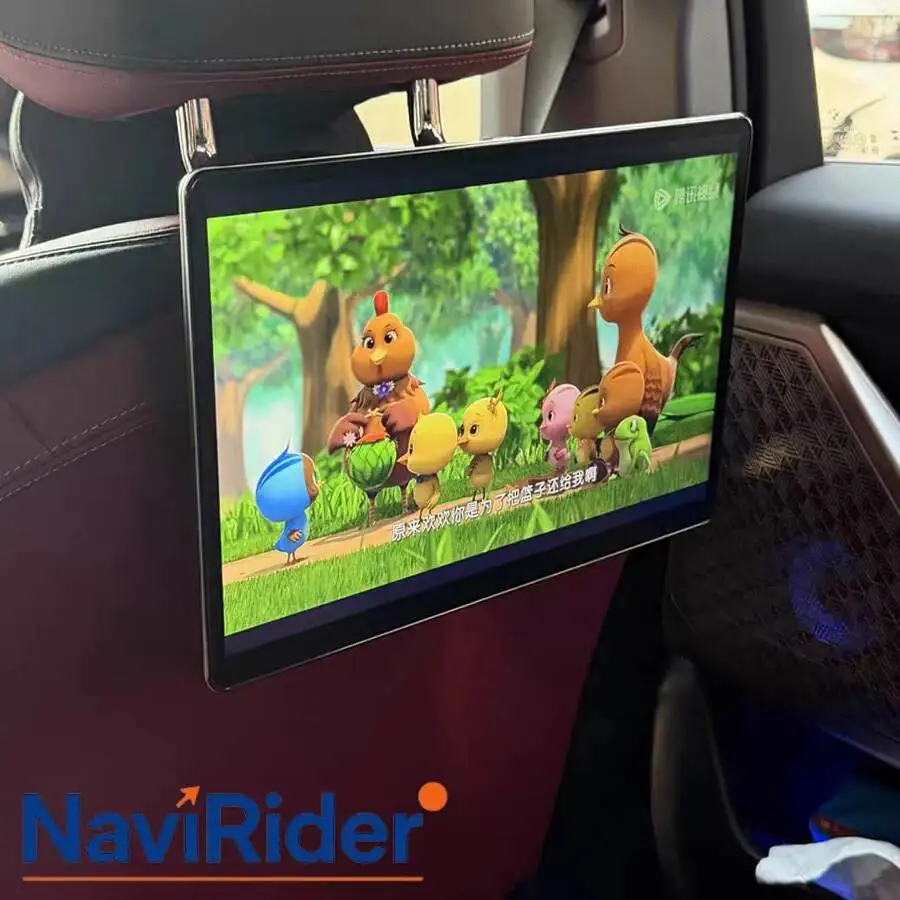 For BMW 5 Series 7 Series I5 I7 X5 X6 X7 Android 13 2K HD Screen Headrest Rear Seat Entertainment Multimedia Player 13.3inch IPS