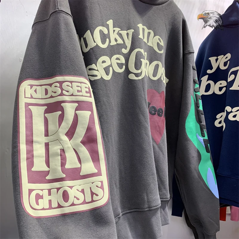 High Quality 1:1 CPFM Kids See Ghosts FREEEE Hoodie Men Kanye West Hooded Sweatshirt Mens Womens Brand Autumn Winter Hoodie